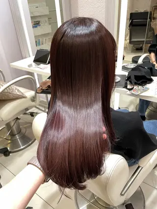 ロング カラー Euphoria 銀座店所属・Euphoria 銀座 みおこのヘアスタイル