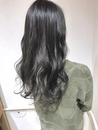 ロング カラー パーマ ヘアアレンジ filo byFeria渋谷所属・縮毛矯正/美髪 髪質改善/石田幸輔のヘアスタイル