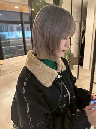 ショート 草野ゆずき⌇縮毛矯正 ⌇レイヤー⌇ボブ🕊のヘアスタイル