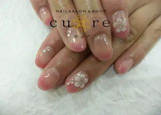 ショート ネイル ネイルサロン Cureのネイルデザイン