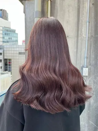 ロング カラー BABY 艶髪暗髪ヘア💖達人のヘアスタイル