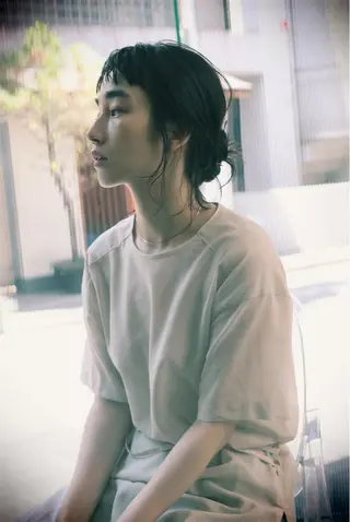 セミロング ヘアアレンジ Teal所属・大石 沙季のヘアスタイル