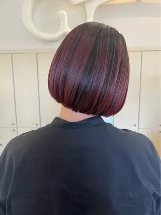 ショート カラー 中村 彩奈のヘアスタイル