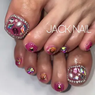 ネイル JACK NAIL 💜Ayakaのネイルデザイン