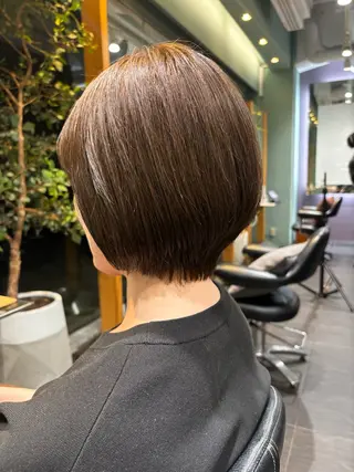 ショート オーガニックカラー/ 表参道/ルカのヘアスタイル