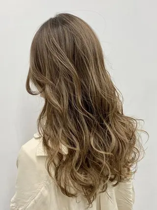 ロング カラー 【公式】amble luxe 中野のヘアスタイル