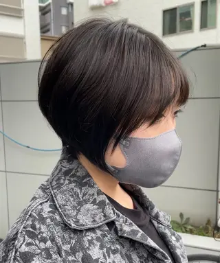 ショート カラー 古指 匠巳のヘアスタイル