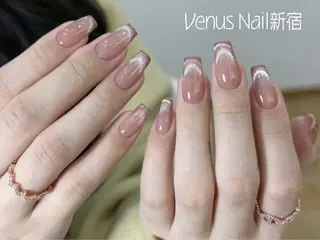 ネイル Venusパラジェル 長さだし専門店のネイルデザイン