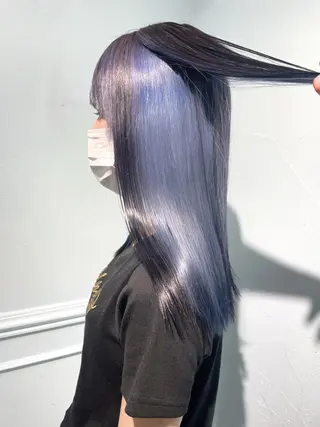 セミロング カラー ヘアアレンジ 柔らかカラー/ レイヤーYUTO🧋のヘアスタイル