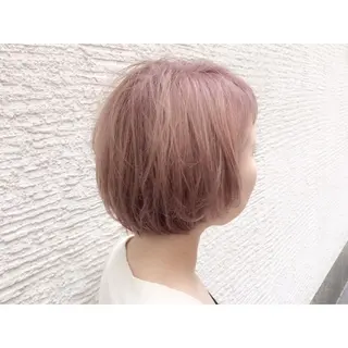 ショート カラー OFF YUYAのヘアスタイル