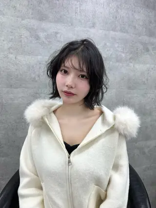 ショート NOOS omotesando所属・あなたのお悩み改善" You"💚❤️💛のヘアスタイル