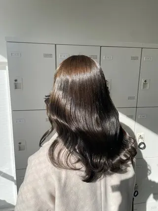 ロング 大人上品🤍透明感 ベージュ🤍REOのヘアスタイル