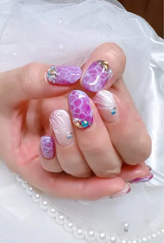 ネイル 高島 夏海のネイルデザイン