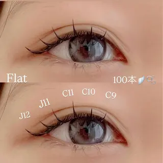 マツエク・マツパ ETERNO 小山店 髙橋里愛のマツエク・マツパデザイン