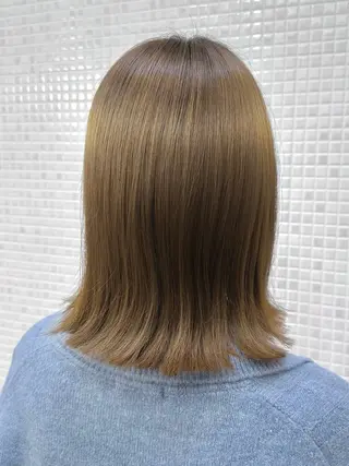 ミディアム カラー 髪質改善・艶髪カラー 🌷miku🌷のヘアスタイル