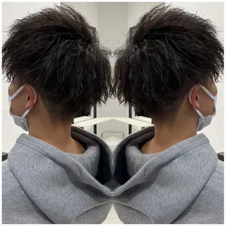 ショート パーマ BOOTH share salon所属・ハタケヤマヨシキ ／BOOTHのヘアスタイル