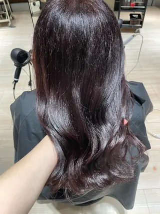 ロング 艶カラー/アレンジ/ はまぐちうみのヘアスタイル