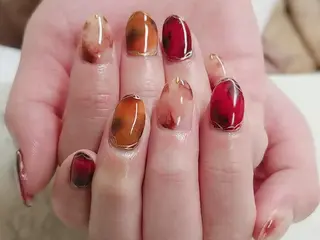 ネイル 河野ちえ (雑誌掲載サロン)のネイルデザイン