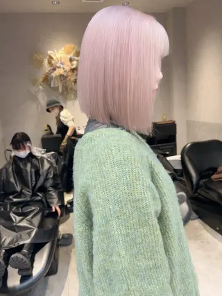 ミディアム カラー Aster 店長 れおん✂️のヘアスタイル