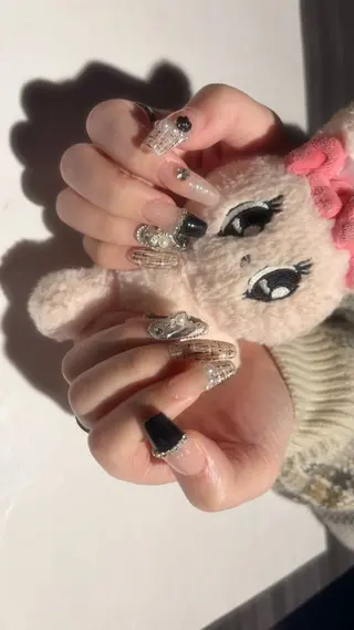 ロング ぷー PUU ねいるぷーまつげぷー/ネイルサロン知立/まつげパーマ/まつげエクステ所属・PUUネイル🫧 Yuka♡のネイルデザイン