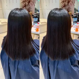 セミロング 篠田 梓 ♡ 艶髪オタクのヘアスタイル