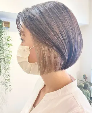 ショート カラー LouLou Hair【ルルヘアー】所属・LouLou/ emmaのヘアスタイル