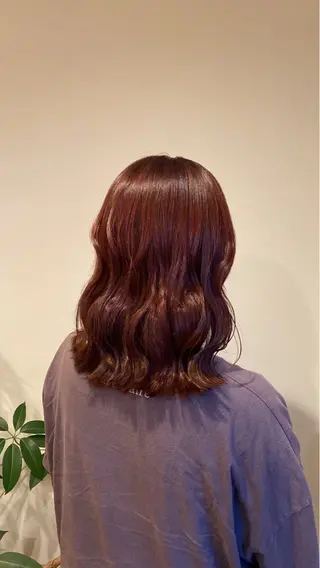 ミディアム カラー Ludwig AIRIのヘアスタイル