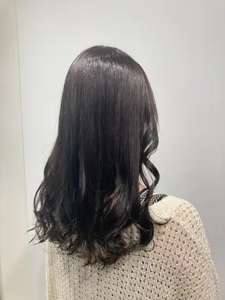 カラー 透明感カラー 板橋　島村美咲のヘアスタイル