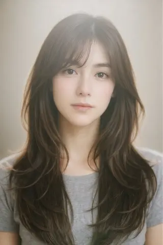 ロング M.SLASH 大元研二のヘアスタイル