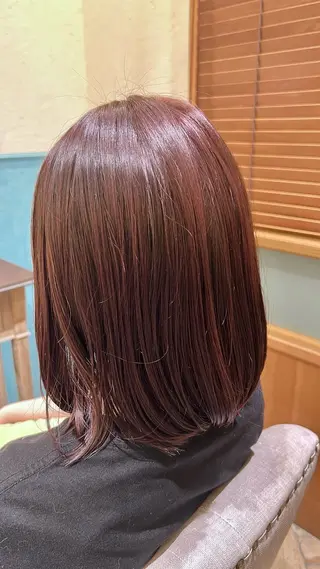 セミロング カラー 河野 穂香のヘアスタイル