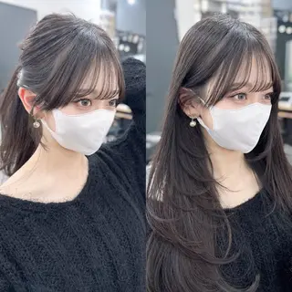 ロング kiti Sakaeのヘアスタイル