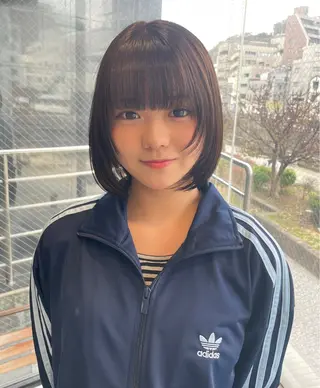 ミディアム 山浦司颯‪/ カラー/レイヤーのヘアスタイル