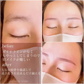 アイブロウ alchemy workzの眉毛・アイブロウイメージ