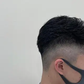 ショート メンズ 杉木 勝太のヘアスタイル