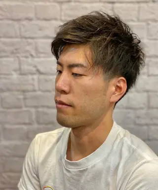 ショート グレイスフルバーバープラチナム六本木店所属・六本木メンズヘア 大橋勇貴のヘアスタイル