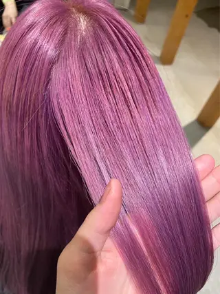 ロング カラー . YULIAのヘアスタイル