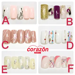 ネイル corazon所属・ネイリスト aicoのネイルデザイン