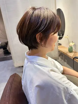 ショート Number六本松所属・山崎 友雅のヘアスタイル