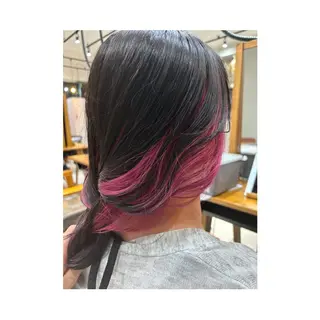 ミディアム カラー MIKU ☺︎のヘアスタイル