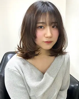 ミディアム ChLem所属・ショート✨レイヤー✨ 池田　慧太のヘアスタイル