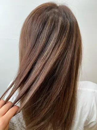 ロング カラー 三谷 舞🌈⭐️のヘアスタイル