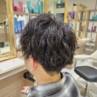 パーマ メンズ 🌀メンズパーマ特化 藤井 凌雅🌀のヘアスタイル