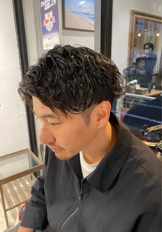 パーマ メンズ メンズパーマ/鈴木 雅也/メンズカットのヘアスタイル