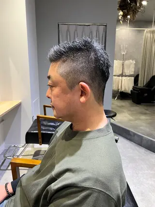 メンズ 🫧三浦 未流/ ボブ/イヤリングのヘアスタイル