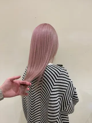 セミロング オーブヘアカメリア枚方店所属・AUBE HAIR 首藤優弥のヘアスタイル