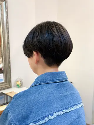 ショート 石平 暖のヘアスタイル