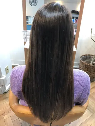 ロング カラー 中野 雅子のヘアスタイル