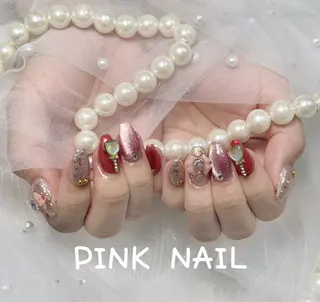 ネイル pink nailのネイルデザイン