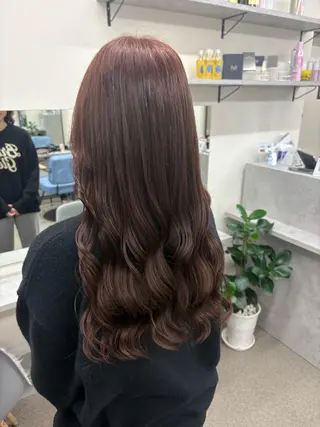 ロング カラー 🩵ReiNa 🩵のヘアスタイル