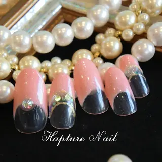 ミディアム ネイル セミロング ショート m- Hiroのネイルデザイン